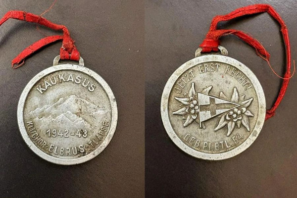 Немецкая медаль «Кавказ. Туапсе» пополнила коллекцию музея на Кубани